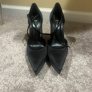 Black Zara heels